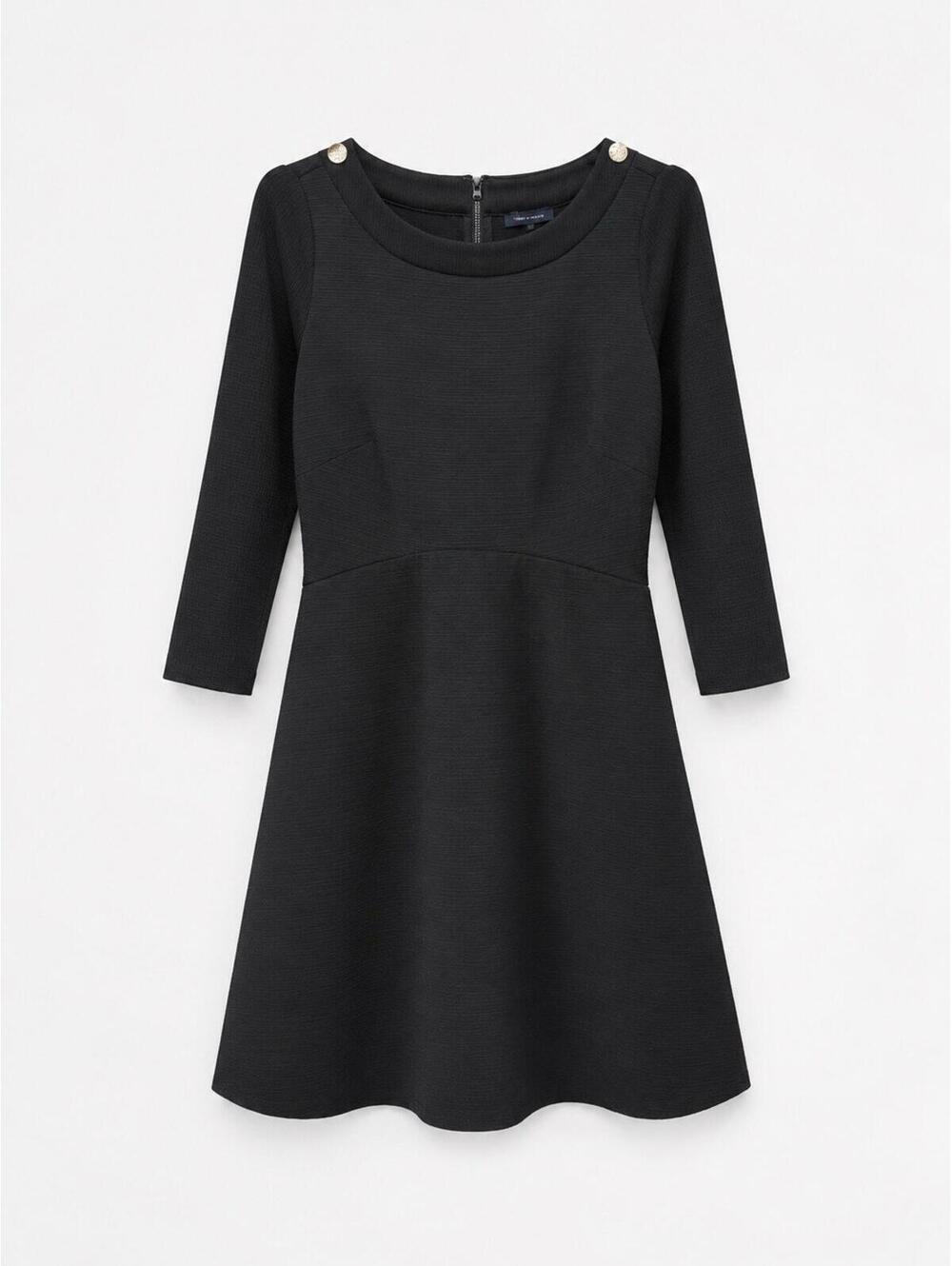 Tommy Hilfiger Black Classic  Versatile Dress Size 8